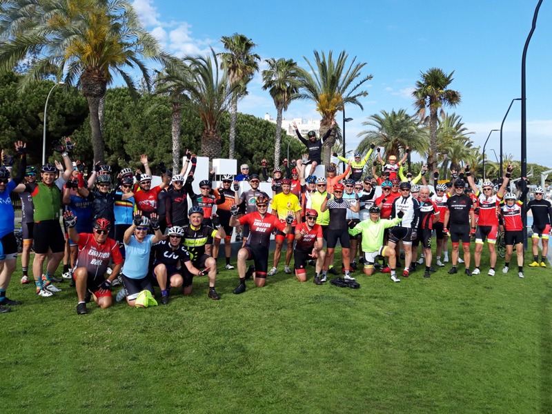 Tourisme et stage cycliste à Cambrils en Espagne