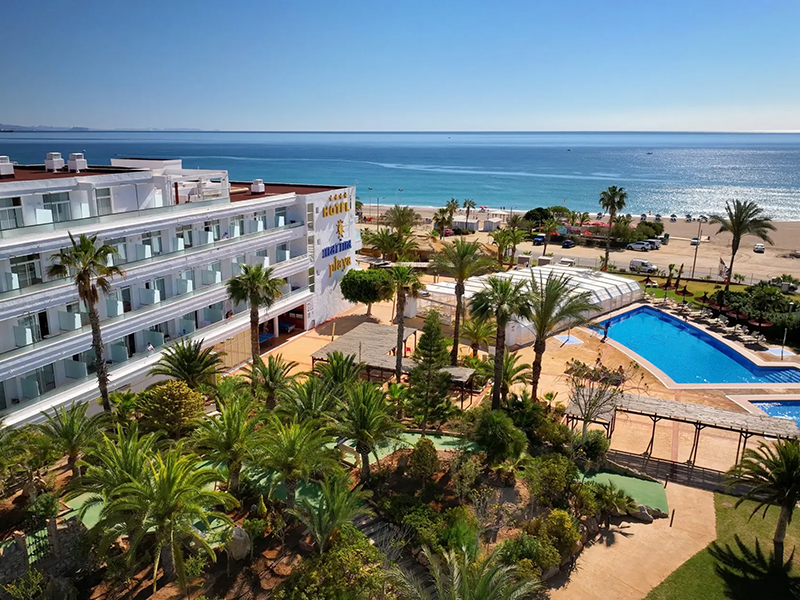 hebergement-stage-cycliste-mojacar-emotionbike Hotel Altea chambre sejour velo